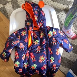 Infant snowsuit.
